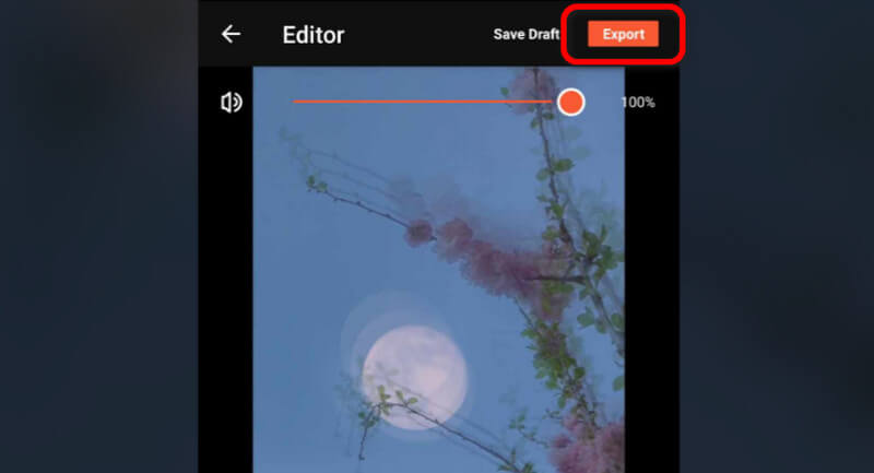 Bearbeitetes Video exportieren – VideoShow