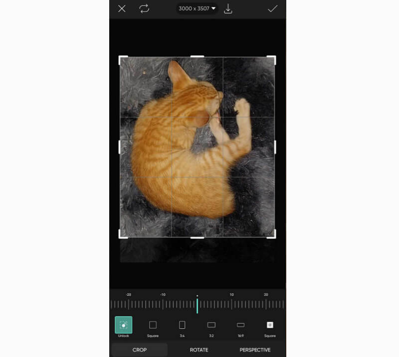 Bild-Zuschneidefunktion