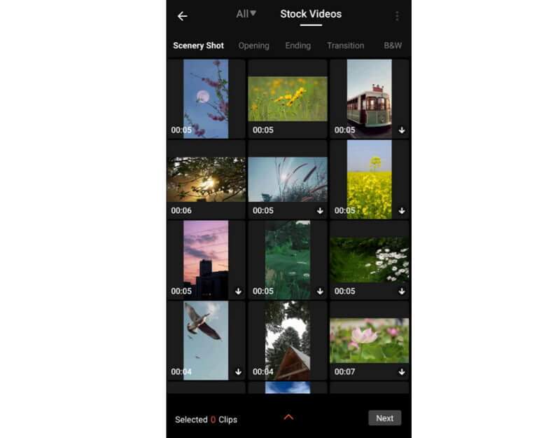 Stock‑Videos anbieten