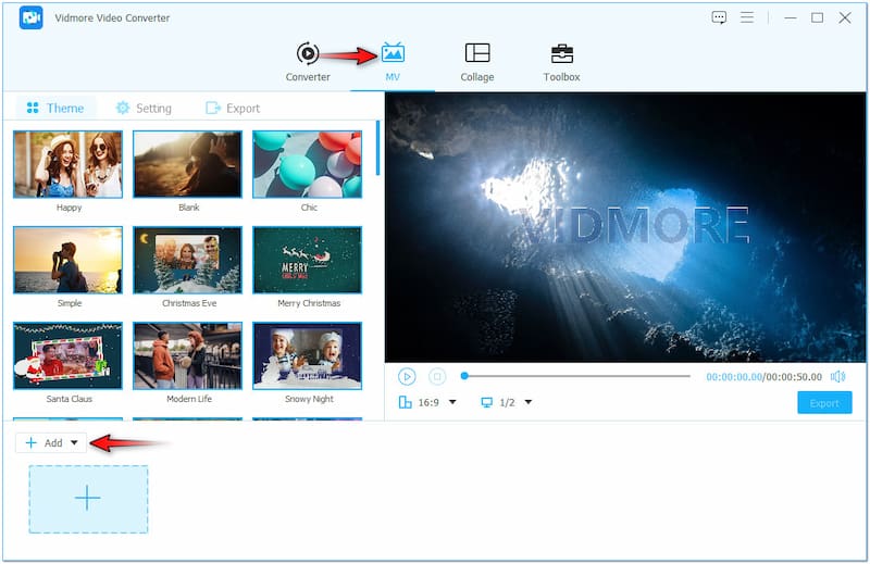 Video für Musikintegration hochladen