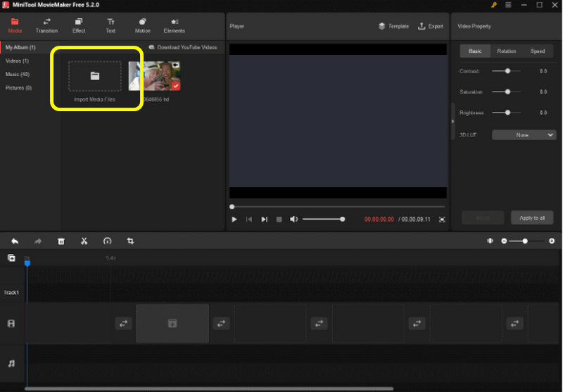 Mediendatei importieren Minitool