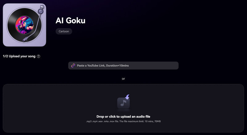 Mediaio Goku KI-Stimme