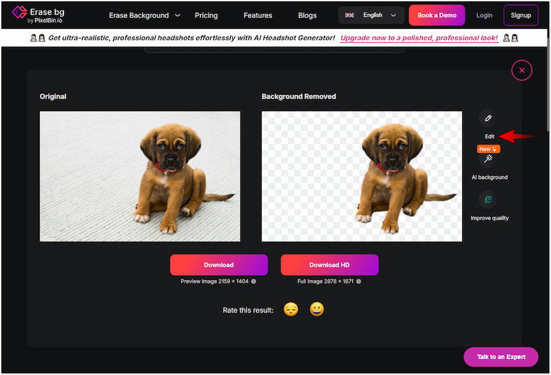 Bildvorschau anzeigen