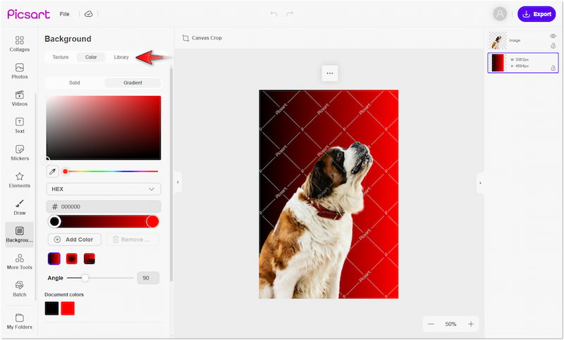 Neuen Hintergrund auswählen