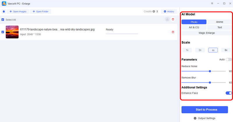 Bild anpassen – Image Enhancer