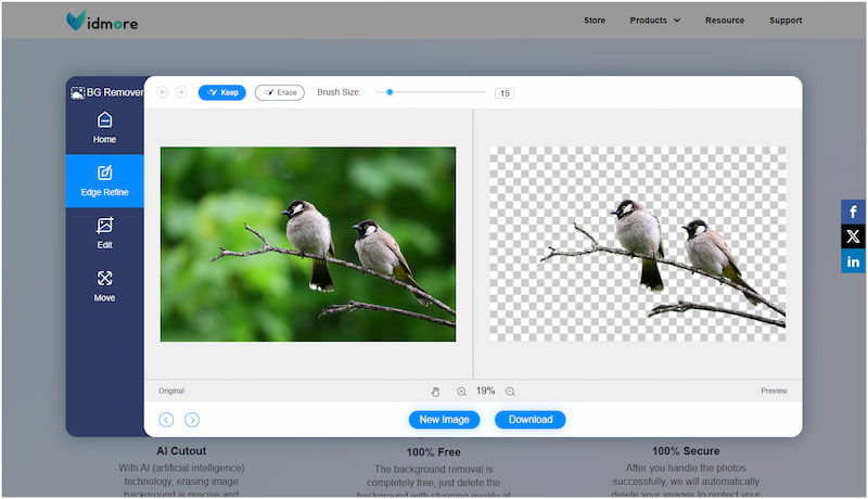 Vidmore Background Remover Online