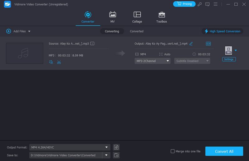 Vidmore MP3 Converter