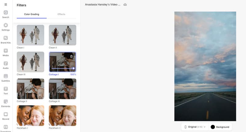 Filter und Effekte hinzufügen