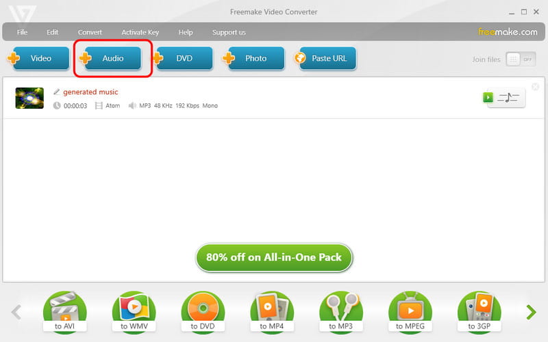 Convert Audio Feature