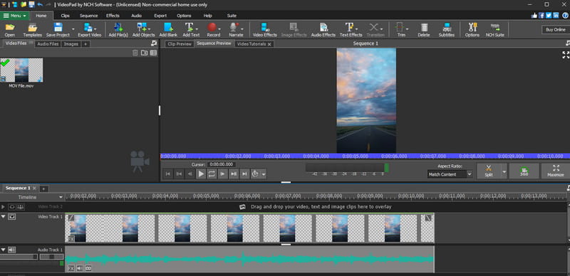 VideoPad Video Editor