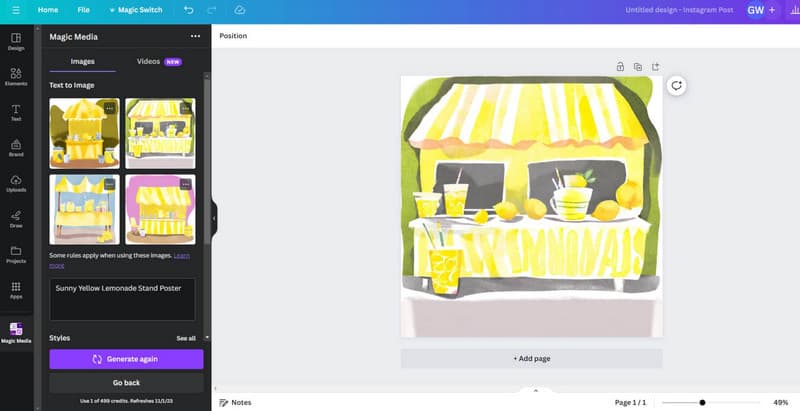 Canva Review – Bildbearbeitung