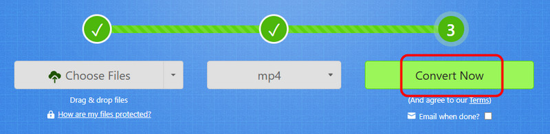 Download in Zamzar konvertieren