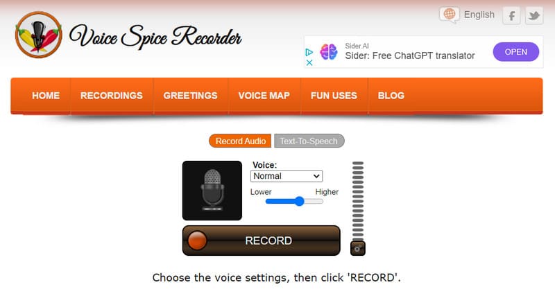 Voice Spice Rekorder