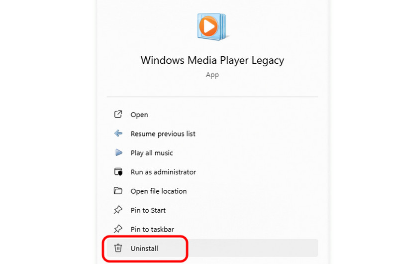 Windows Media Player neu installieren