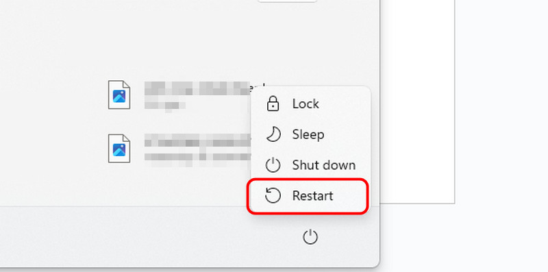 Den Computer neu starten