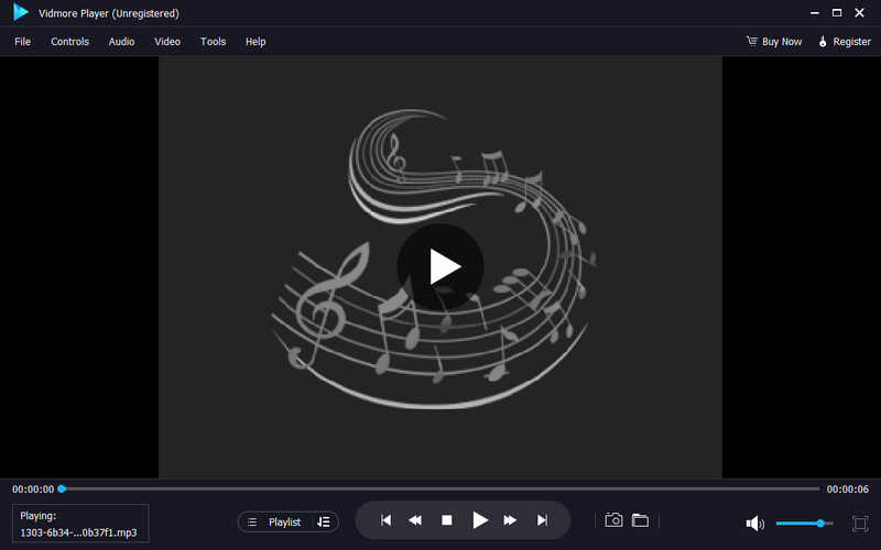 Vidmore Player Musikplayer für Windows
