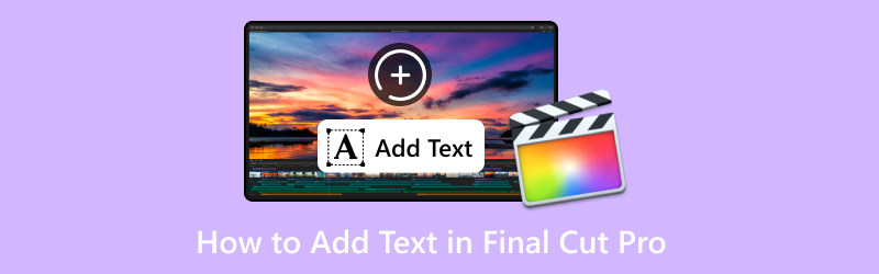 Text in Final Cut Pro einfügen