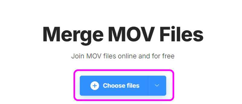 Dateien auswählen Clideo