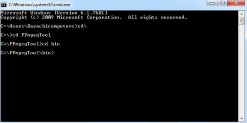 FFmpeg-Schnittstelle