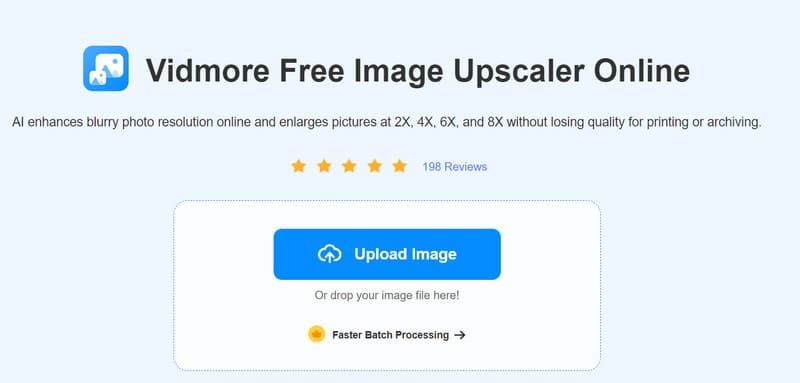 Kostenloser Online-Upscaler