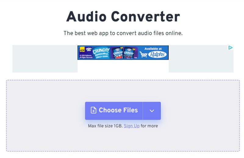 Freeconvert Audio Converter