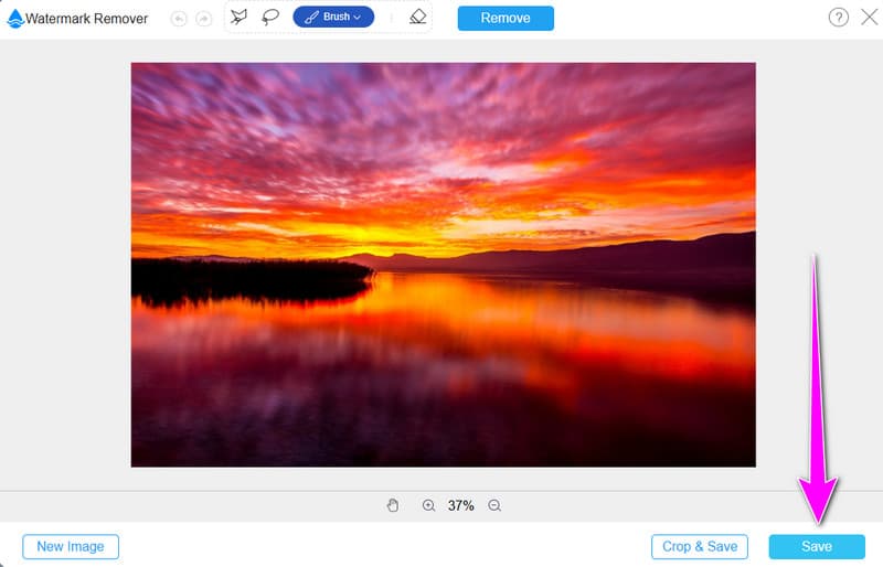 Klicken Sie auf die Schaltfläche „Save“ in Vidmore.
