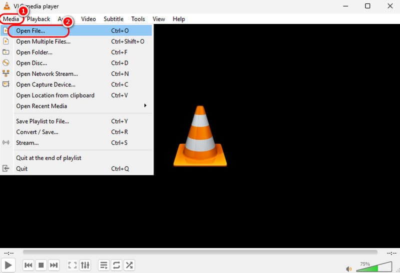 Andere Videodatei abspielen
