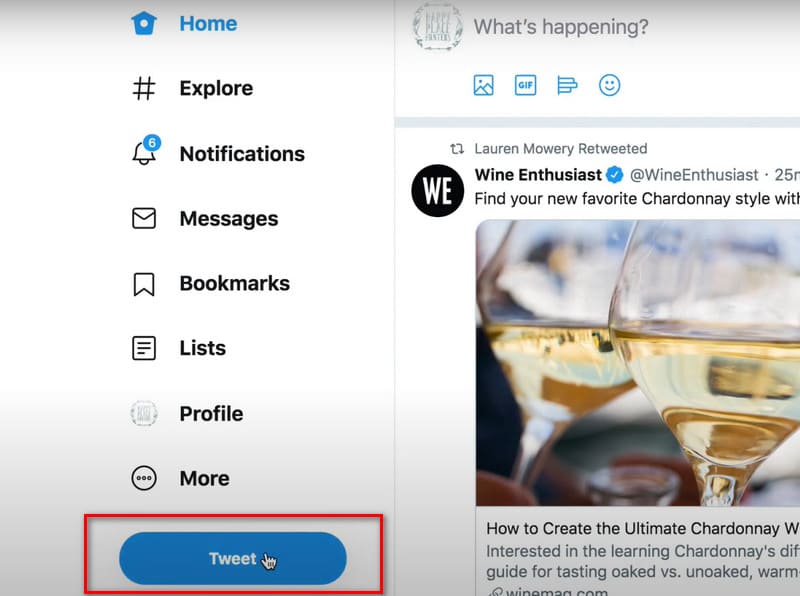 Tweet‑Schaltfläche Website