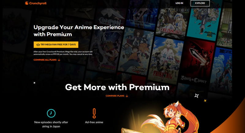 Crunchyroll Cartoons ansehen