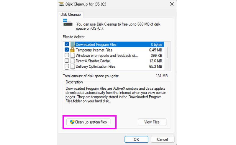 Datenträgerbereinigung