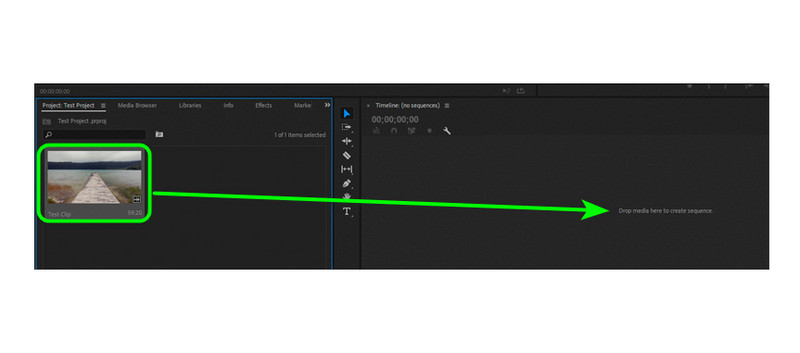 Effektsteuerung Video schärfen Premiere