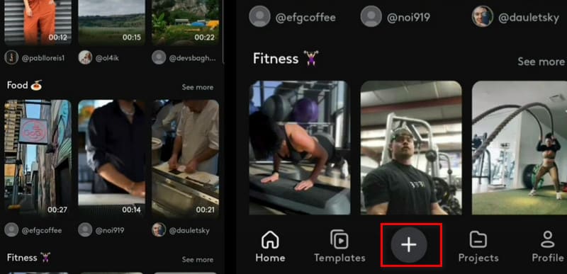 Videoleap Hinzufügen