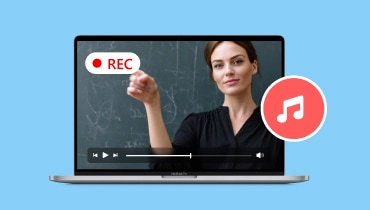 Computerbildschirm mit Audio aufnehmen