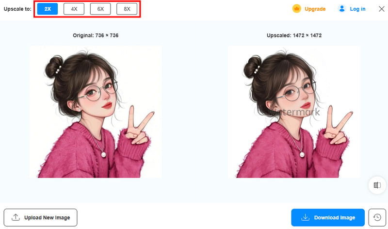 Bild hochskalieren – Vidmore