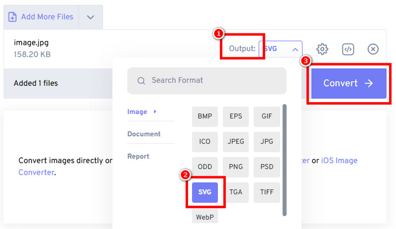 JPG in SVG konvertieren – FreeConvert