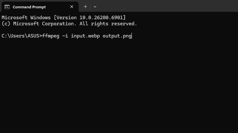 FFmpeg WebP-zu-PNG-Konverter