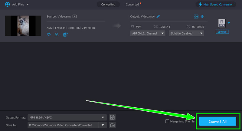 Convert All MP4 Vidmore