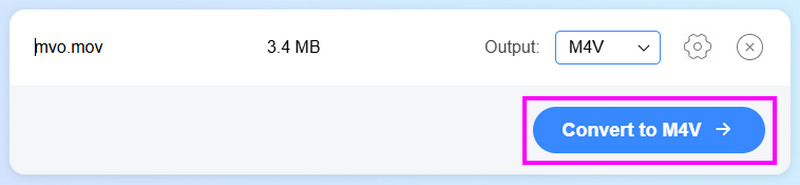 In M4V konvertieren Vidmore