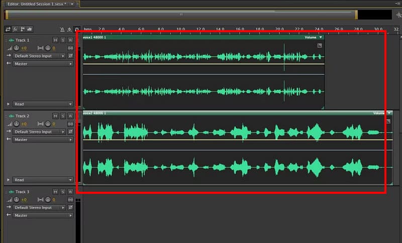 Audiodateien zusammenführen Adobe
