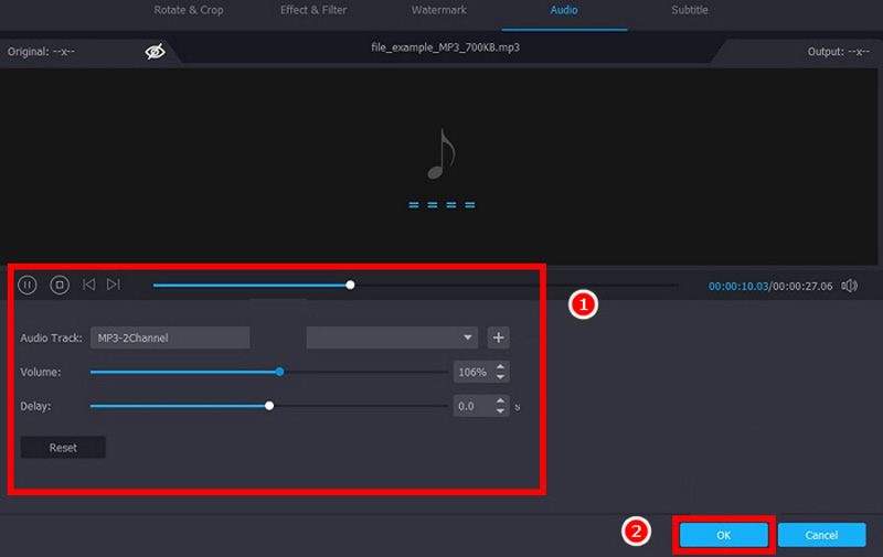 Vidmore Video Converter Upload Anpassen