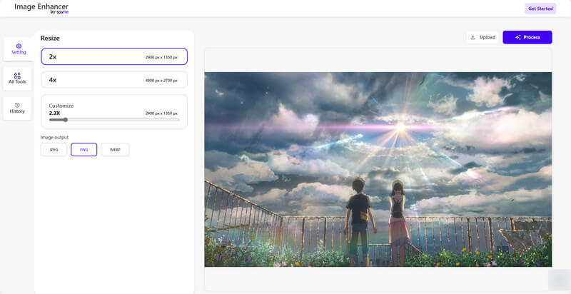 Spyne KI-Bild-Enhancer