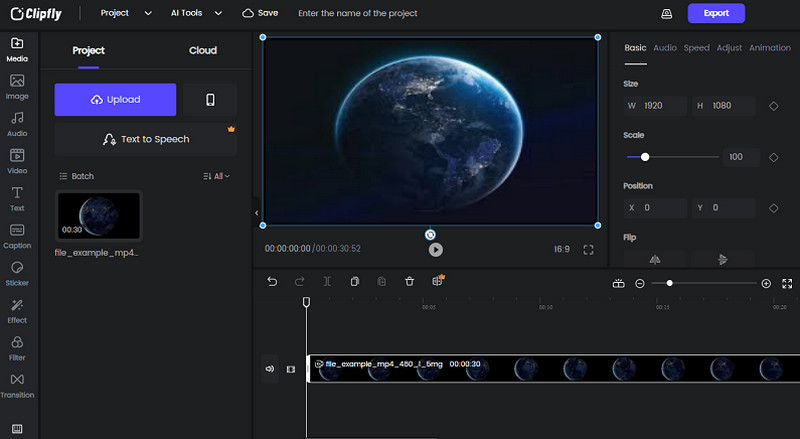 Clipfly Online Video Editor