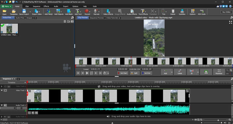 VideoPad Video Editor