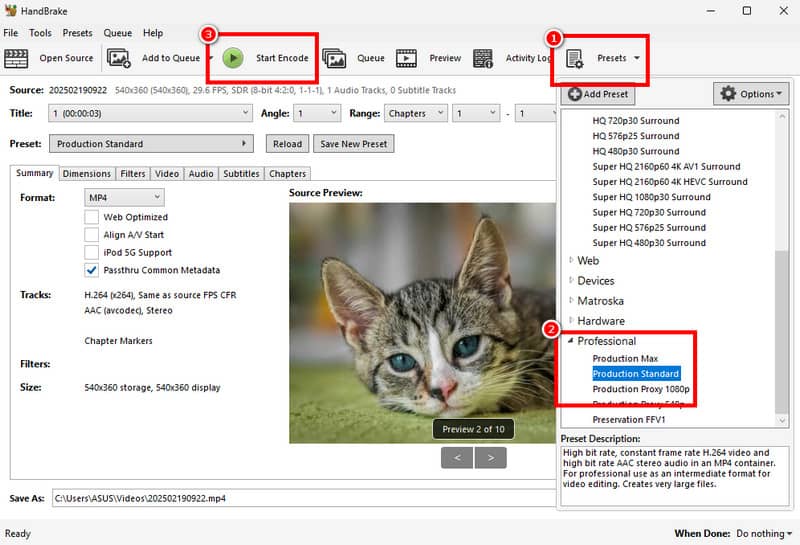 SDR zu HDR in Vidmore