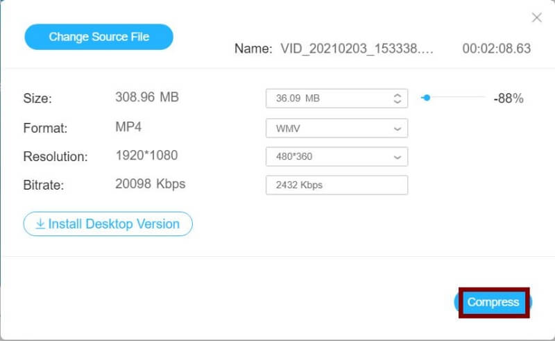 Videodatei speichern