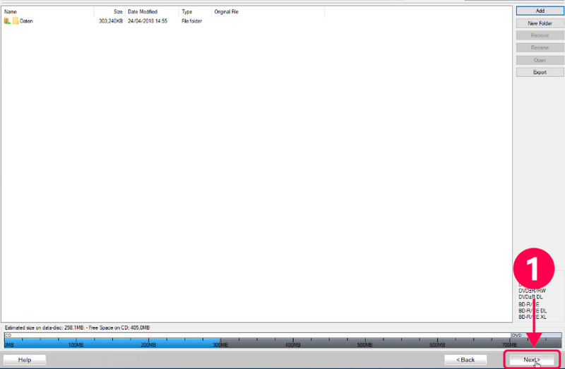 Klicken Sie auf „Weiter“