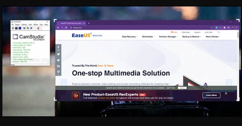 Camtasia Rekorder für Minecraft