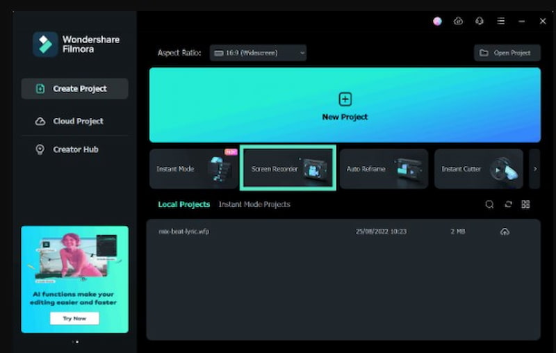 Wondershare Rekorder für Minecraft