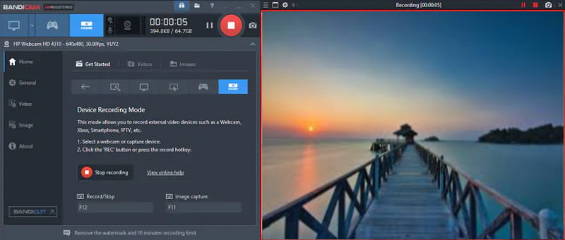 Bandicam Bildschirmrekorder