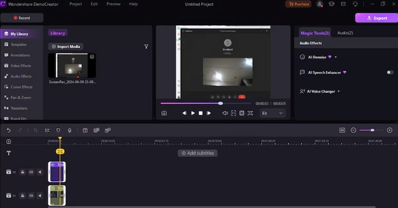 Wondershare Democreator Skype-Anrufrekorder